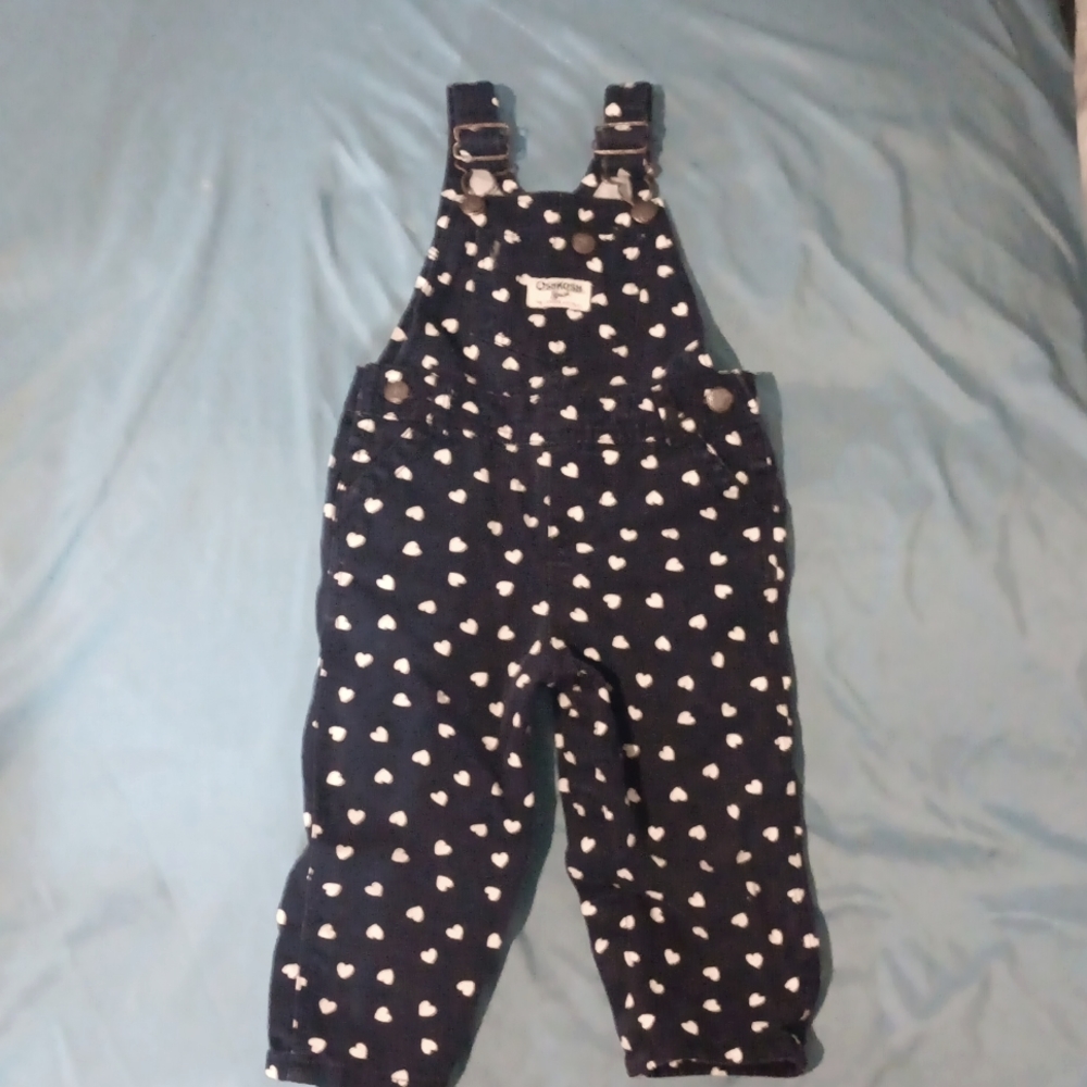 Dark blue overalls 18 month